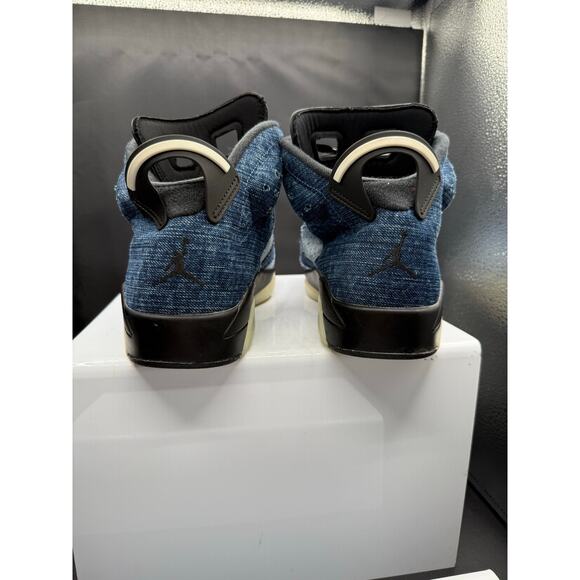 Jordan 6 Retro Denim Sneakers - Size 9.5M
